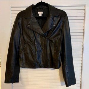 J Crew 100% Leather Jacket